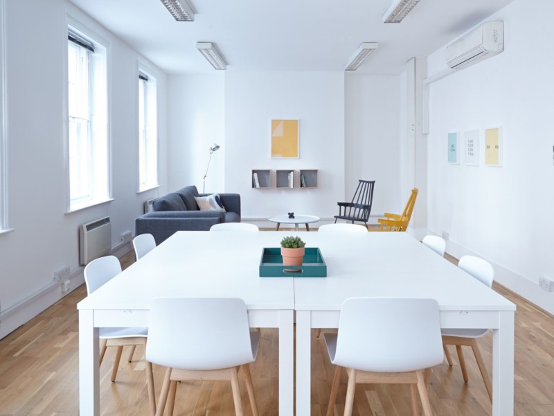 Sun Drenched Conference Room